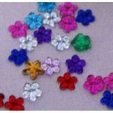 Strass Flor - 10 unidades