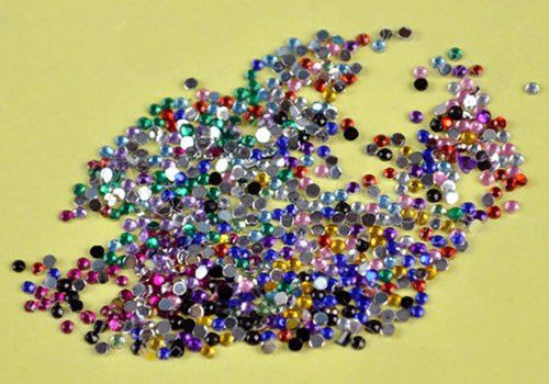 Strass redondo - 10 unidades